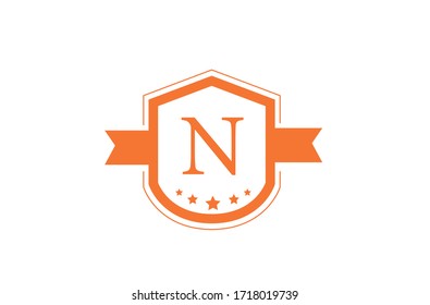 Letter N Logo. N Letter Design Vector, 