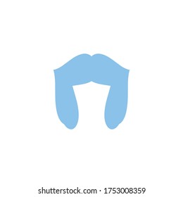 letter n logo design vector icon