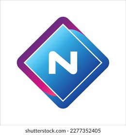Letter N Logo. N Letter Design Vector