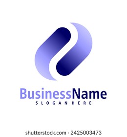Letra N vector de diseño de logotipo. Plantilla de conceptos de logotipo de Creative Initial N