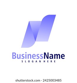 Buchstabe N Logo Design Vektor. Creative Initial N Logo Konzepte Vorlage