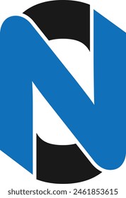Diseño de logotipo de letra n para su marca