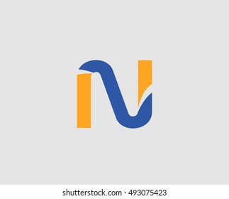 Letter n logo icon
