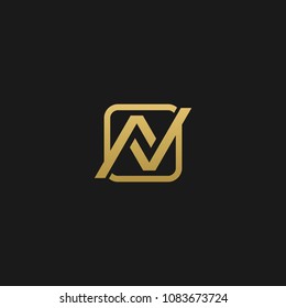 Letter N logo icon design template elements - vector sign