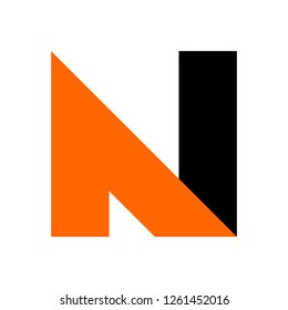 Letter N logo icon design template elements - Vector