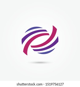 Letter N logo icon design template. Abstract Icons letter N. Alphabet Icon and symbol vector Illustration