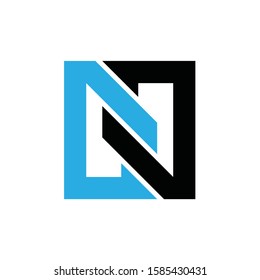 Letter N logo icon design template