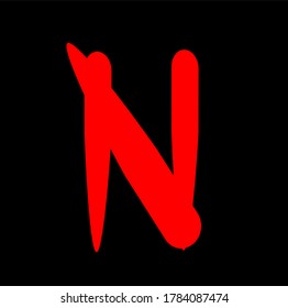 Letter N logo icon design template elements - vector sign. Business card templates.