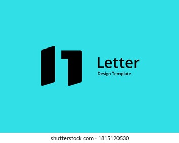 Letter N logo icon design template elements