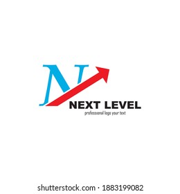 Letter N logo icon design template elements
