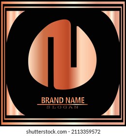 Letter N logo icon design template elements