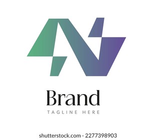 Letter N logo icon design template elements. Usable for Branding, Business and Technology Logos.
