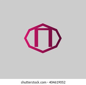 Letter n logo icon design template elements
