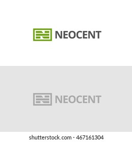 Letter N logo icon design template elements