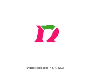 Letter N logo icon design template elements
