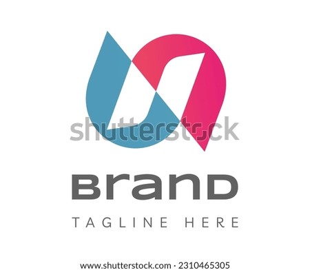 Letter N logo icon design template elements. Usable for Branding, Business and Technology Logos.
 Foto stock © 
