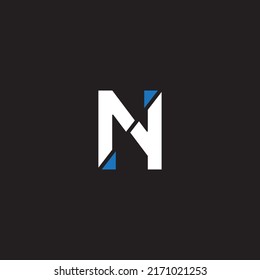 Letter n logo icon Free Vector