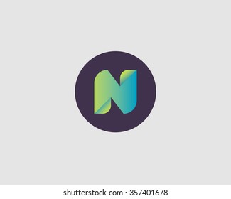 Letter N logo icon vector design