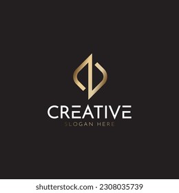 Logo de la letra N o N iniciales concepto de símbolo moderno de un monograma inteligente. Diseño de señas de línea creativa. Soluciones gráficas de símbolos alfabéticos para diseños corporativos, de identidad de marca, etc.