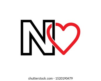 Letter N logo or symbol template design