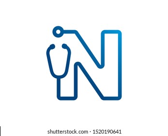 Letter N logo or symbol template design