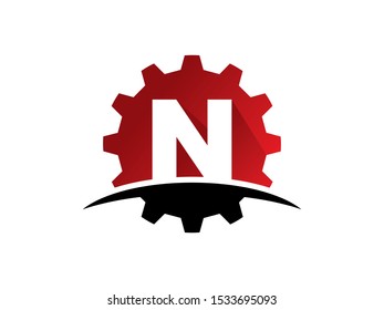 Letter N logo or symbol template design