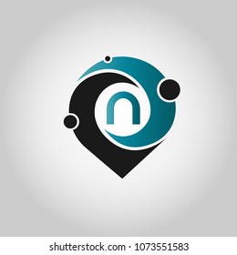 Letter N Logo Template