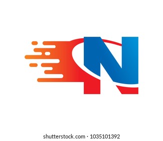 Letter N Logo Template Design Vector, Emblem, Design Concept, Creative Symbol, Icon
