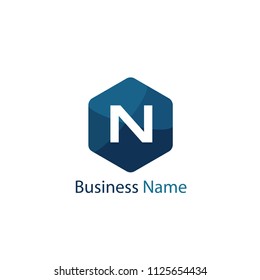 Letter N Logo Template Design