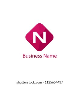 Letter N Logo Template Design