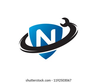 Letter N Logo Template Design Vector, Emblem, Concept Design, Creative Symbol, Icon