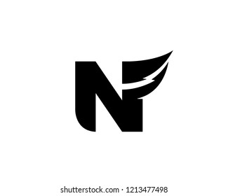 Letter N Logo Template Design Vector, Emblem, Concept Design, Creative Symbol, Icon