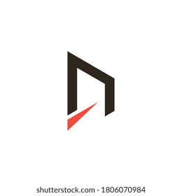 Letter n logo template design vector illustration