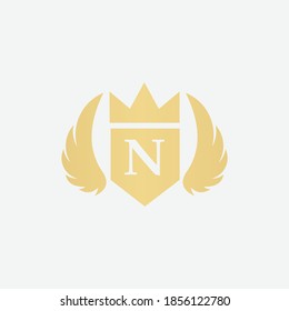 Letter N Logo Template Design Vector, Emblem, Design Concept, Creative Symbol, Icon