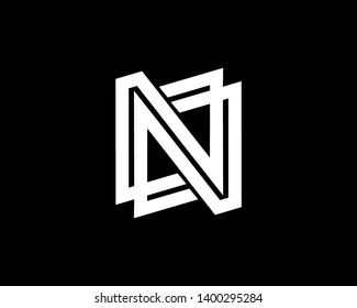 Letter N Logo Template, Icon, Symbol