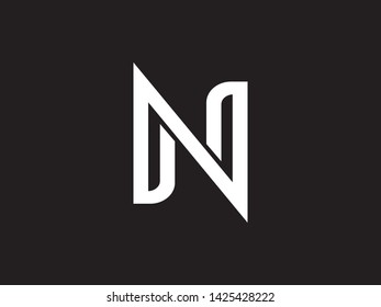 Letter N Logo Template, Icon, Symbol