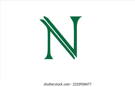 Letter N Logo Template Illustration Design