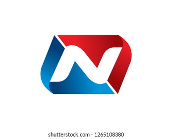 Letter N Logo Template, Symbol, Icon