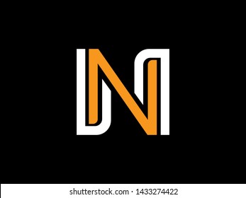 Letter N Logo Template, Symbol, Icon, Design