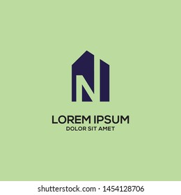 Letter N Logo Templates, Modern N Logo Design, Creative Logo Design