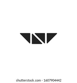 letter N logo with a unique design, interesting to have