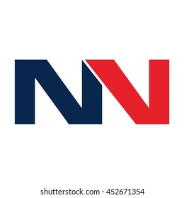 letter N and N logo vector.