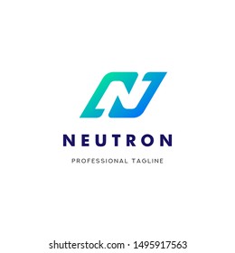 Letter N Logo Vector Icon Template Design Elements