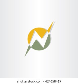letter n logo vector sign icon n 