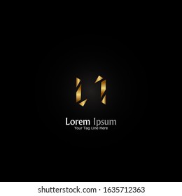 "letter N". Minimalist, simple,digital and modern logo design.
