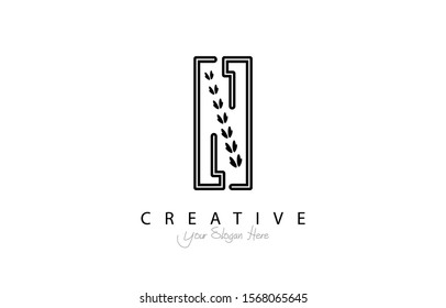 Letter N Modern Trendy Design Logo Concept. Creative look Icon Logo with black and white color Vector Illustration.