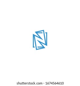 logo simple y moderno con letra N