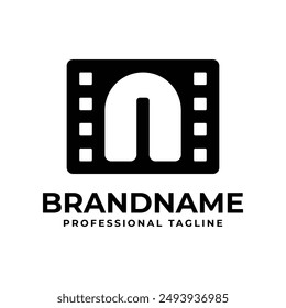 Letter N Movie Logo, Perfect for Film Production Studios