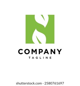 Letter N Nature Leaf Logo Icon Vector
