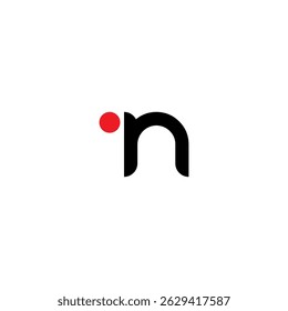Letter N people logo design